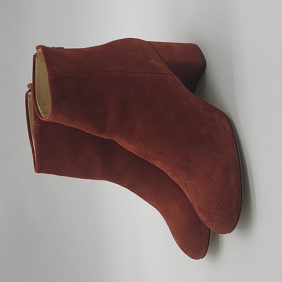 83- rag & bone New York Drea Boot Rust Suede Size 9 NWT - Picture 5 of 17